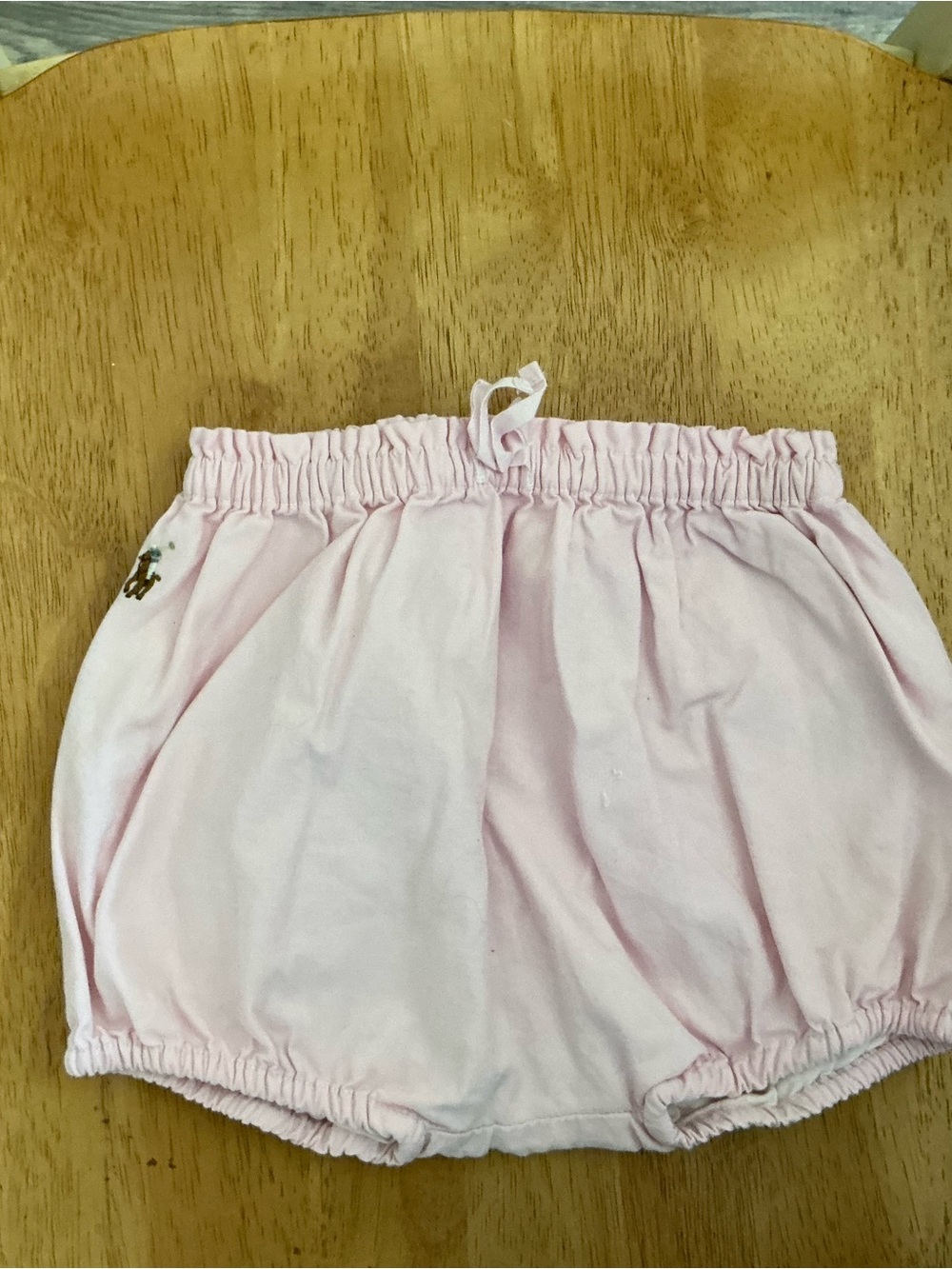 Ralph Lauren Light Pink Bubble Diaper Cover
